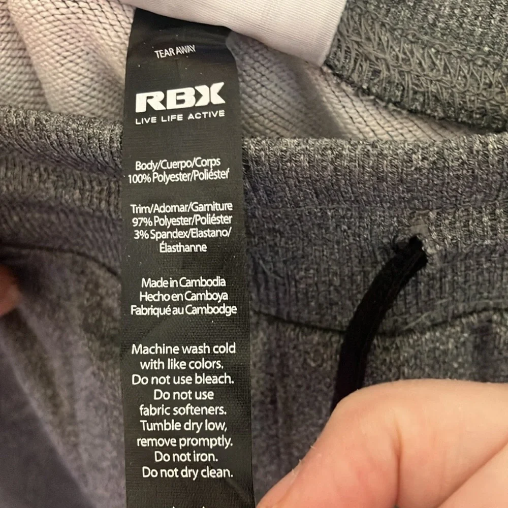 FINAL MARKDOWN RBX Men’s Gray Jogger Pants medium